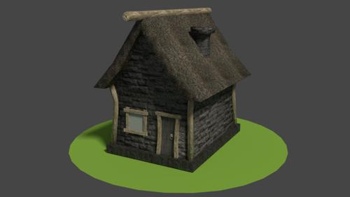 Realistic Cartoon House preview image